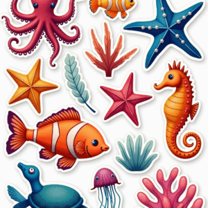 Animals & Wildlife - Sticker Sheet v28